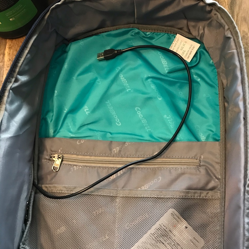 Cool bell Antitheft USB Port Back pack - Picture 10 of 10